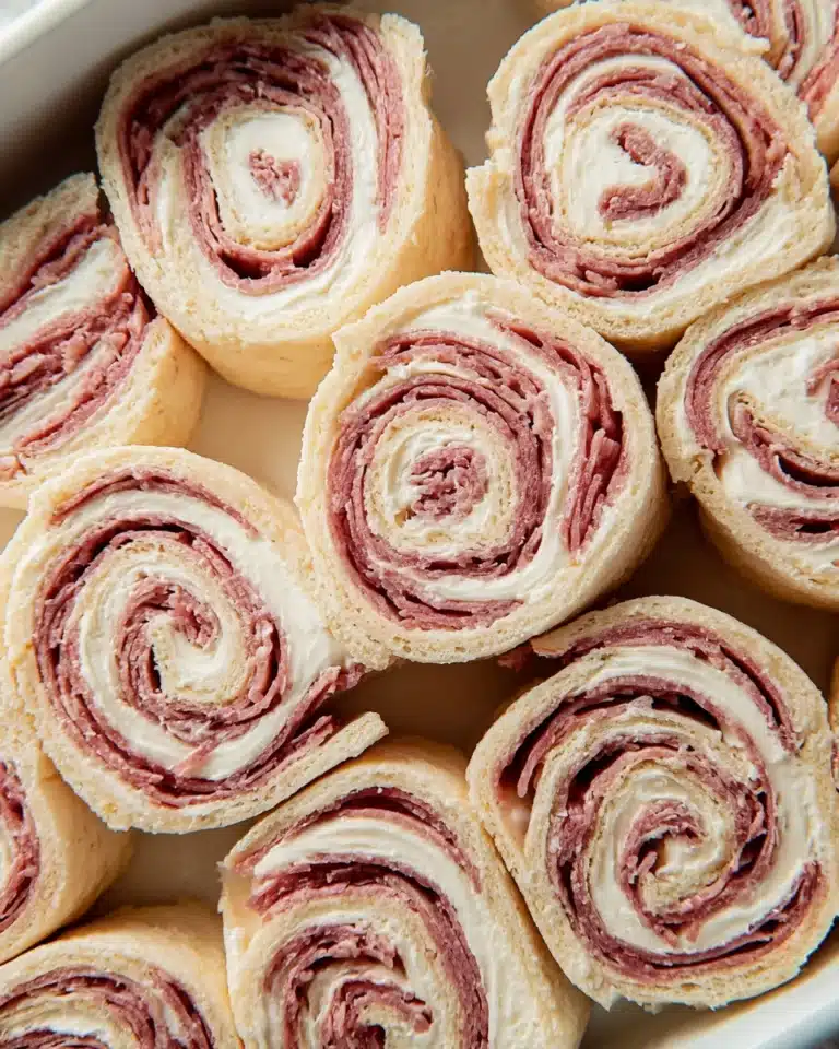 Roast Beef Pinwheels Recipe