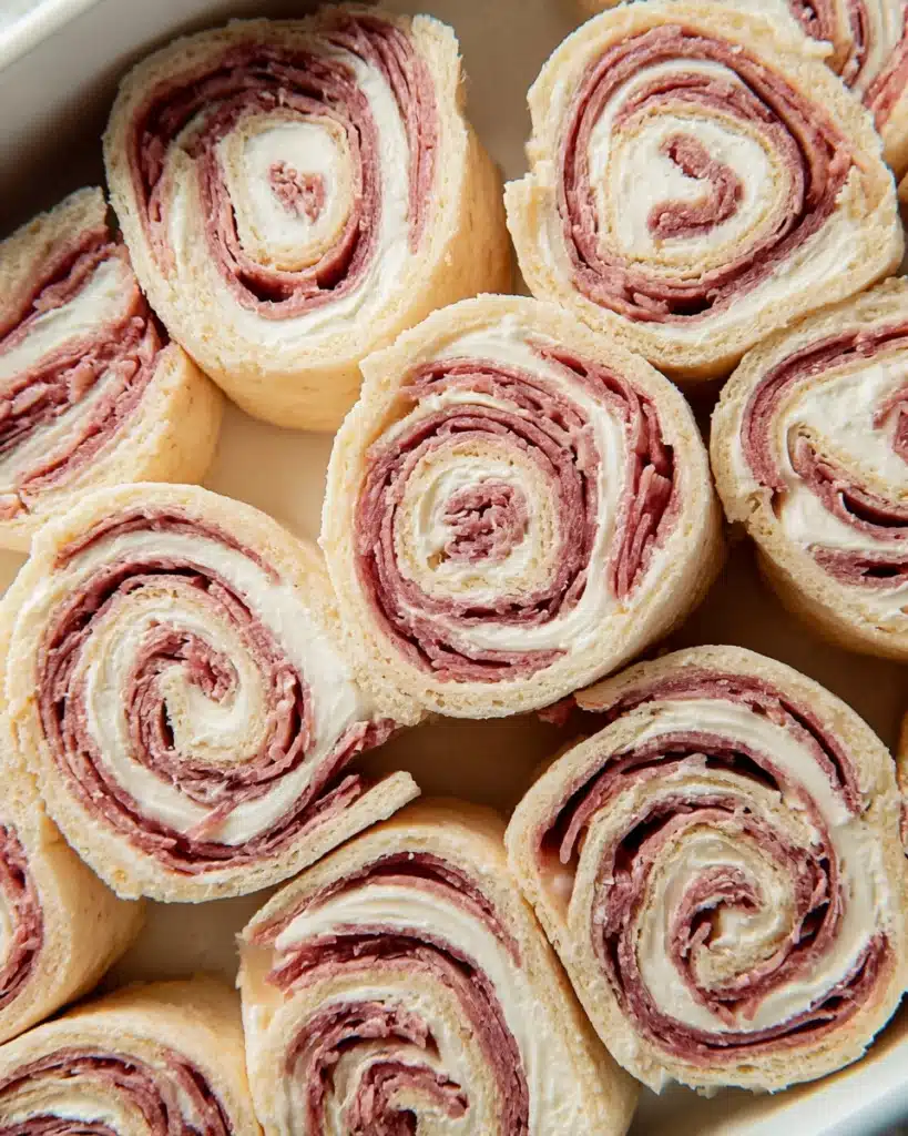Roast Beef Pinwheels Recipe