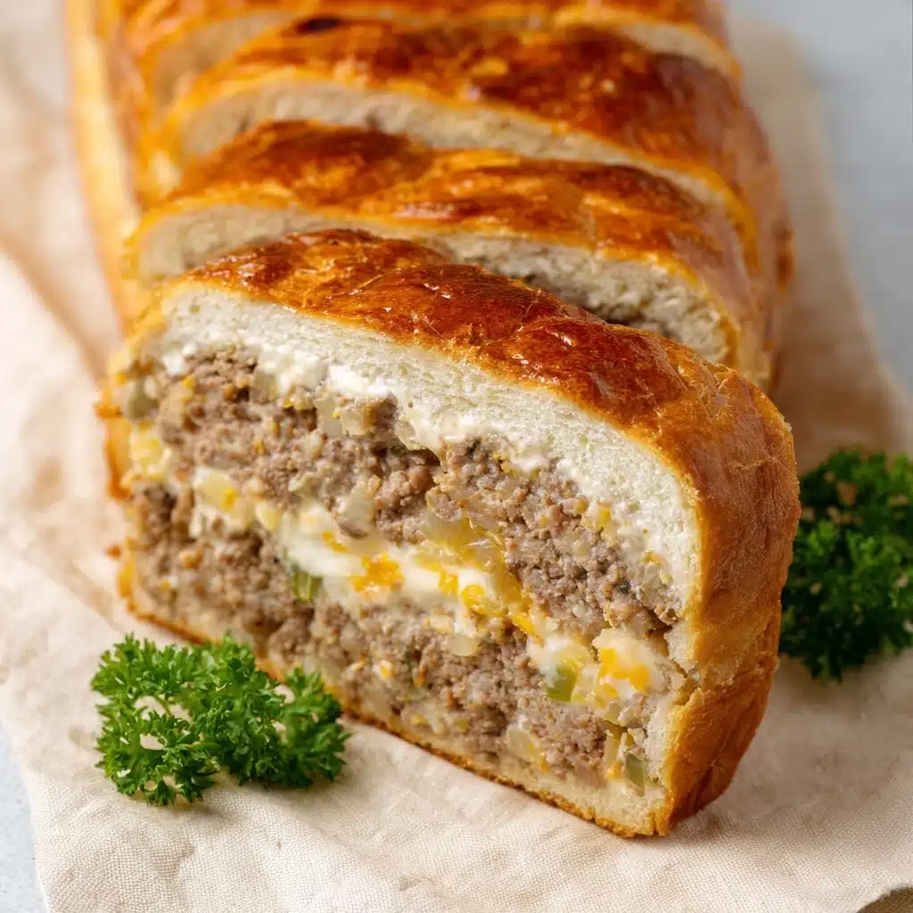 Stuffed French Bread Recipe - Recipe Image