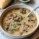 creamy vegan mushroom soup Recipe