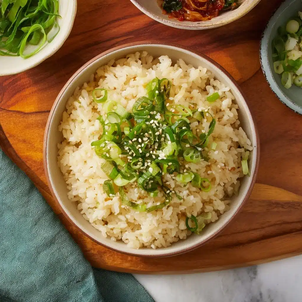 Miso Garlic Butter Rice Recipe - Recipe Image