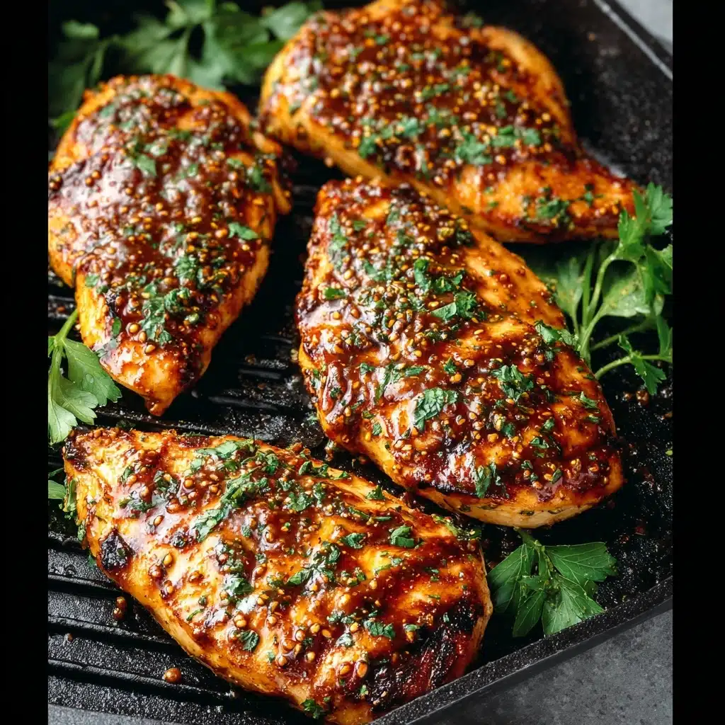 Grilled Honey Mustard Chicken Recipe - Recipe Image
