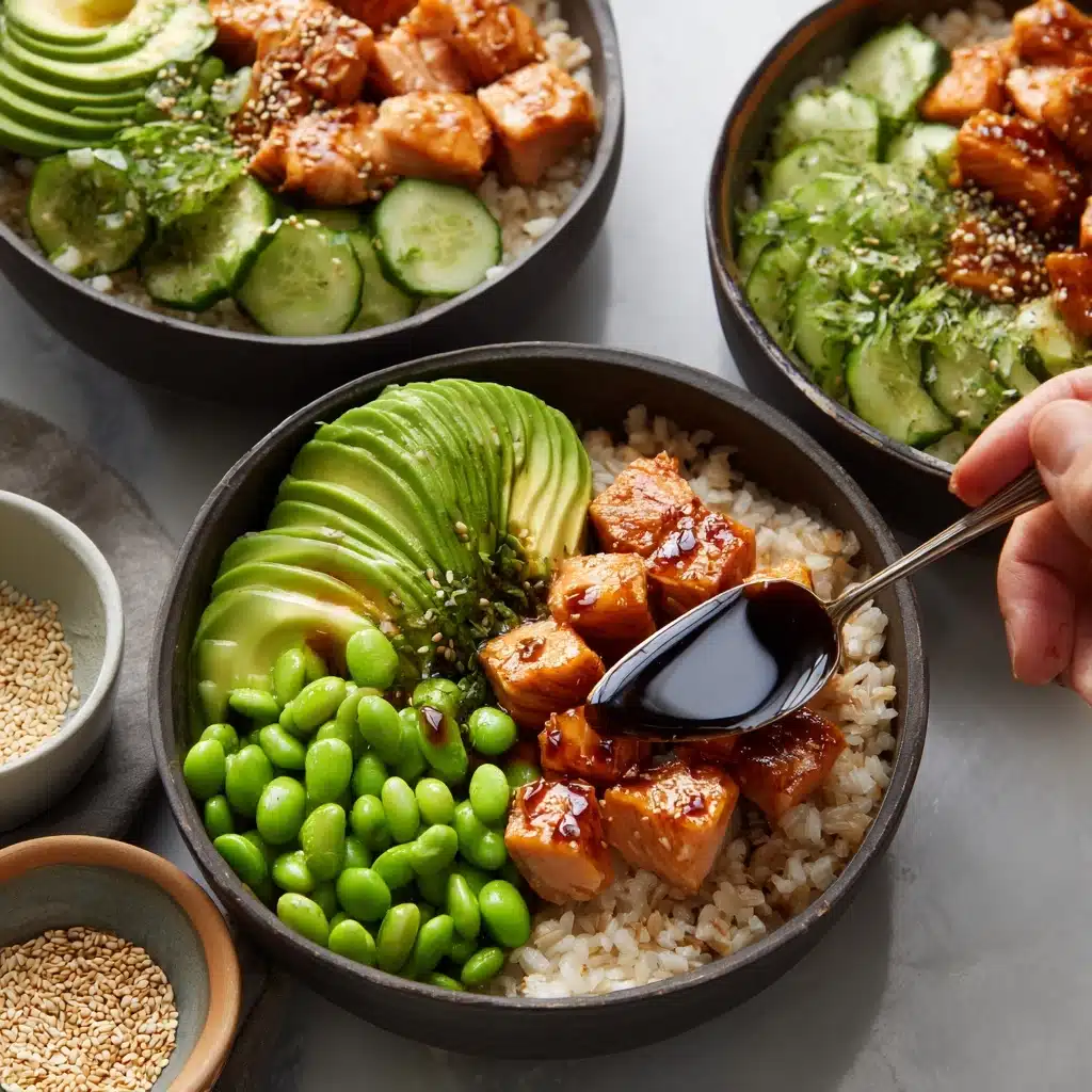 Crispy Salmon Rice Bowl Recipe - Recipe Image