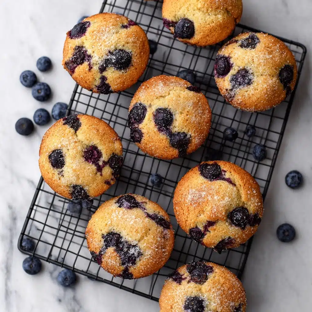Blueberry Applesauce Muffins Recipe - Recipe Image