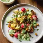 Roasted Cauliflower With Mint Yogurt Sauce Recipe
