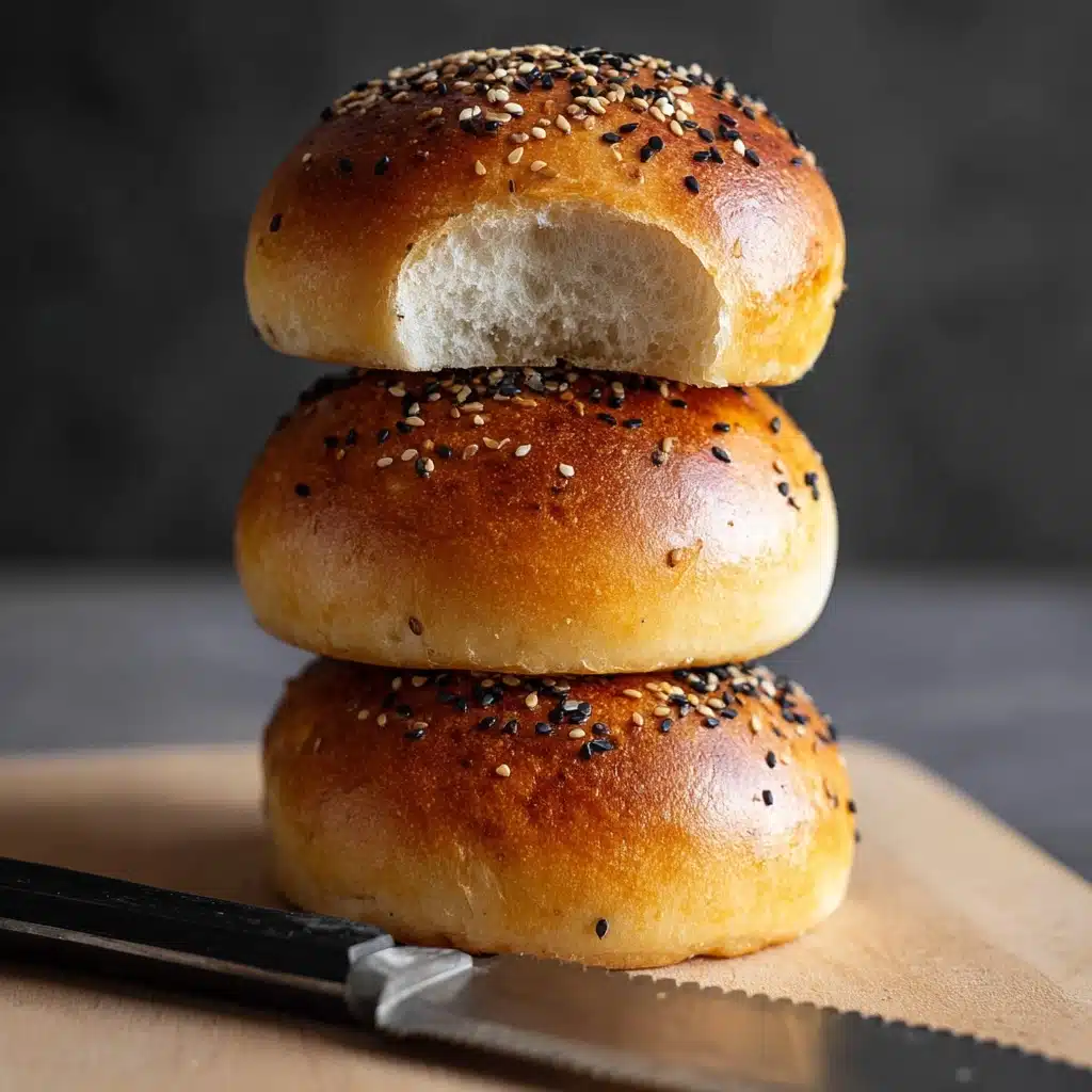 Soft Sourdough Potato Buns Recipe - Recipe Image