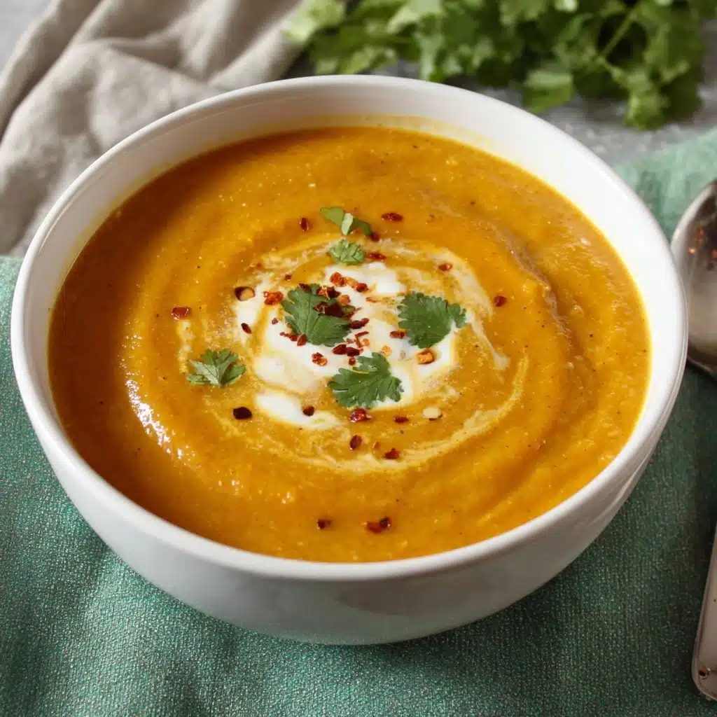 Moroccan Carrot Red Lentil Soup Recipe - Recipe Image