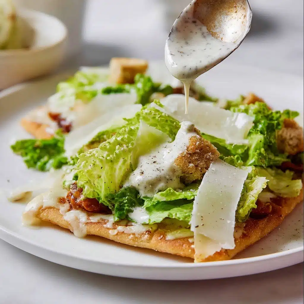 Chicken Caesar Smash Burger Taco Recipe - Recipe Image