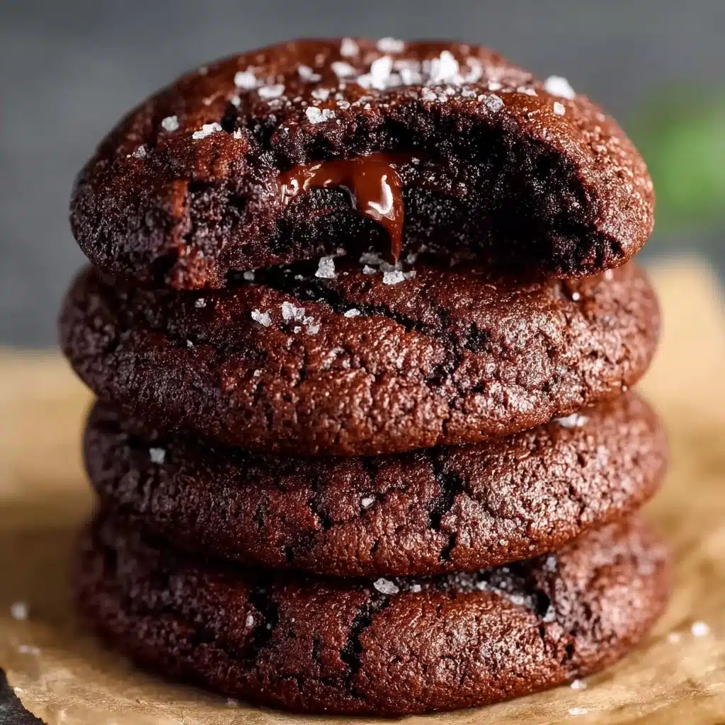 Dark Chocolate Brown Sugar Cookies Recipe - Recipe Image