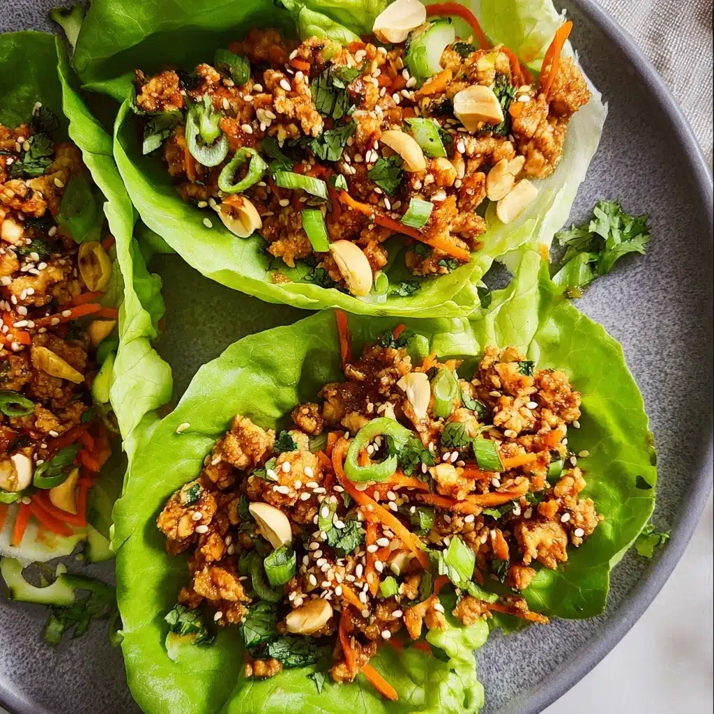 Thai Chicken Lettuce Wraps Recipe - Recipe Image