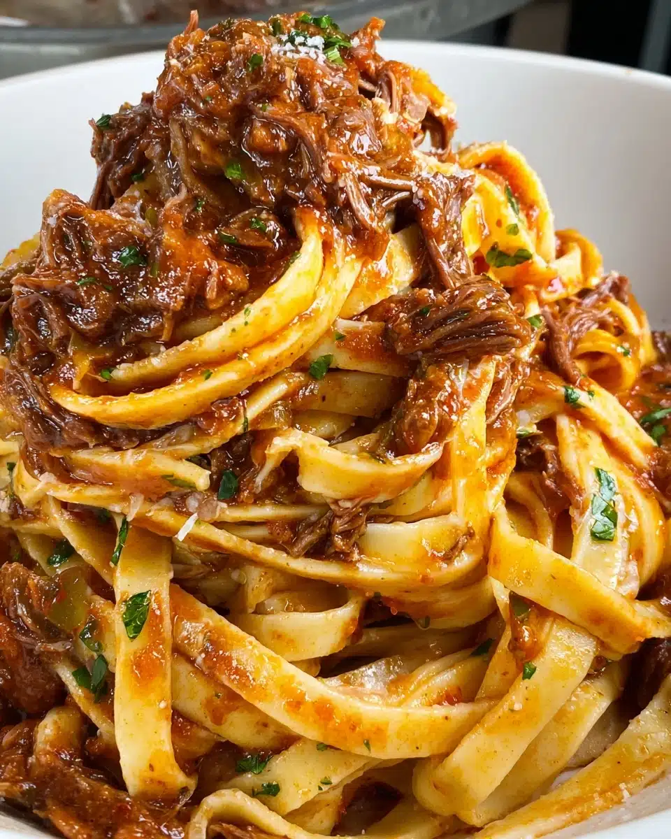 Slow-Cooked Short Rib Ragu Recipe
