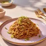 Sesame Peanut Noodles Recipe