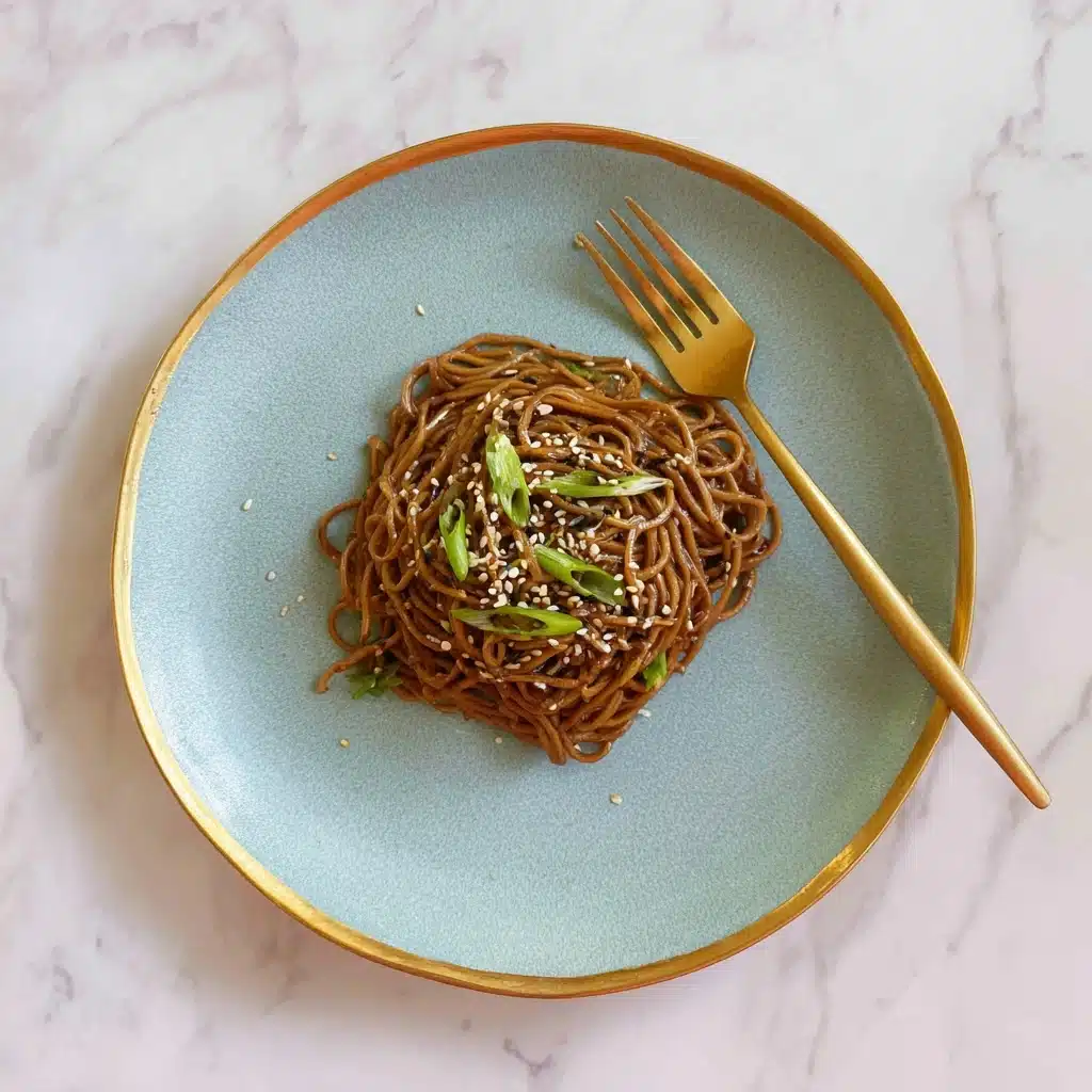 Sesame Peanut Noodles Recipe - Recipe Image