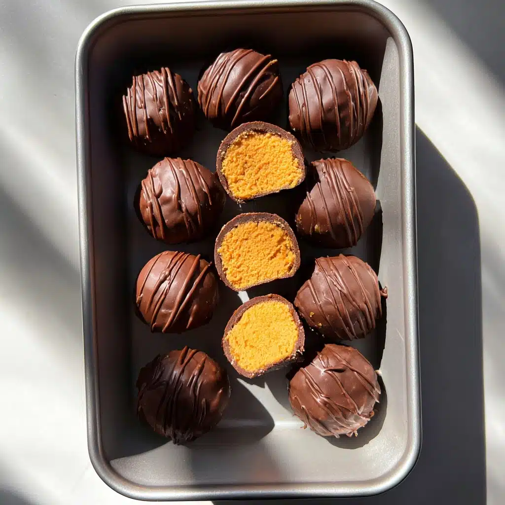 Peanut Butter Cup Cottage Cheese Truffles Recipe - Recipe Image