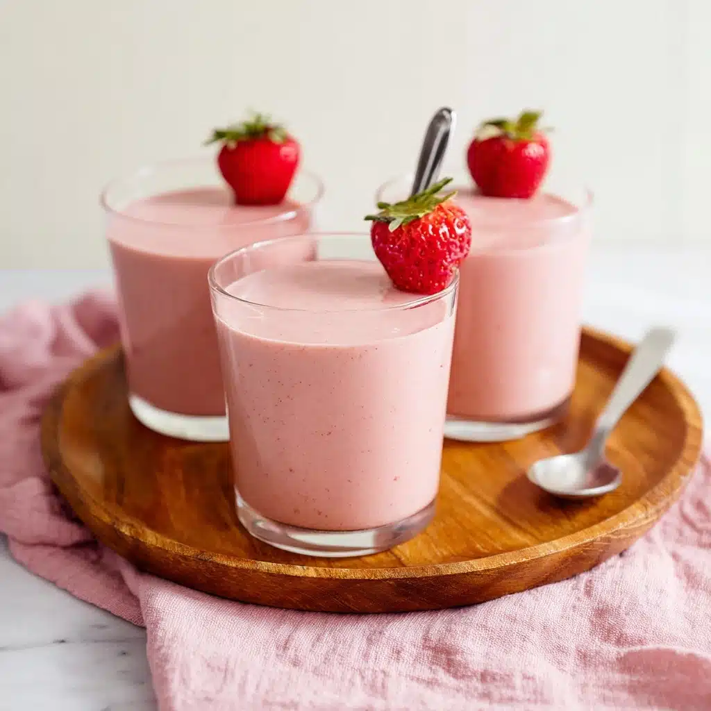 Simple Strawberry Smoothie Recipe - Recipe Image