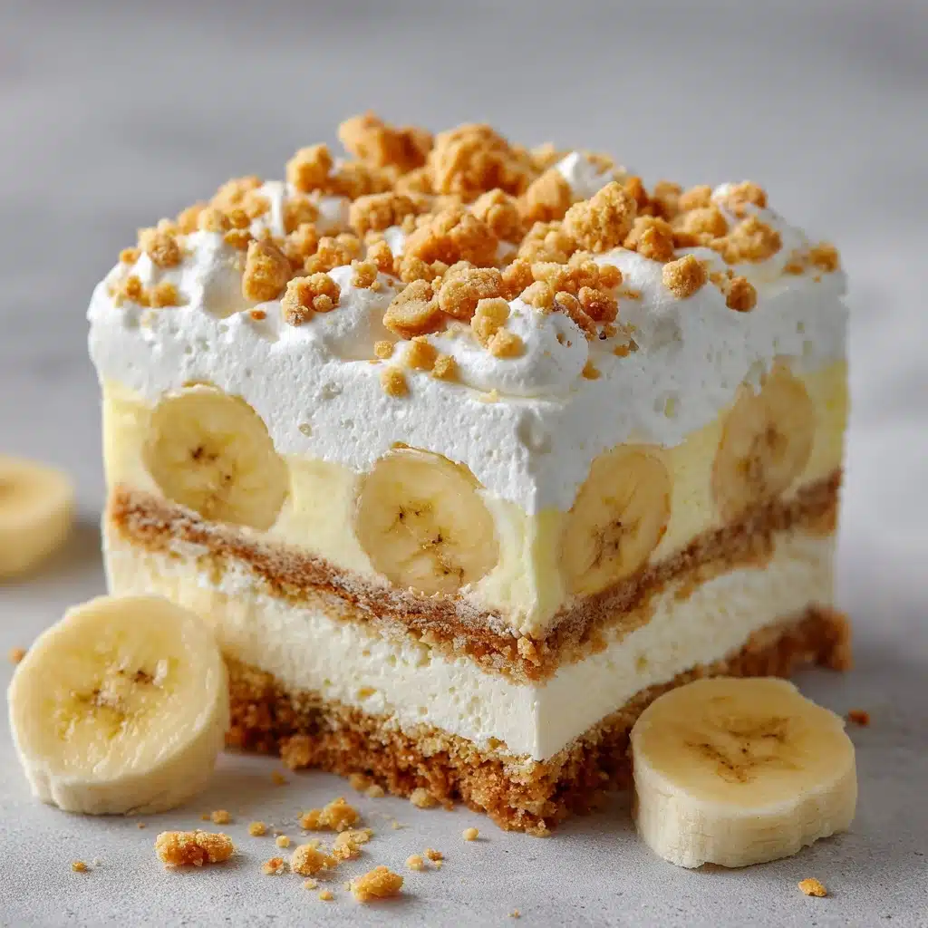 Banana Pudding Dream Bars Recipe - Recipe Image