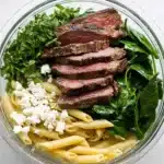 Pasta with Steak and Spinach Recipe