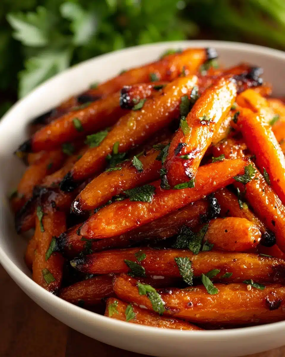 Sweet Garlic Carrots Recipe