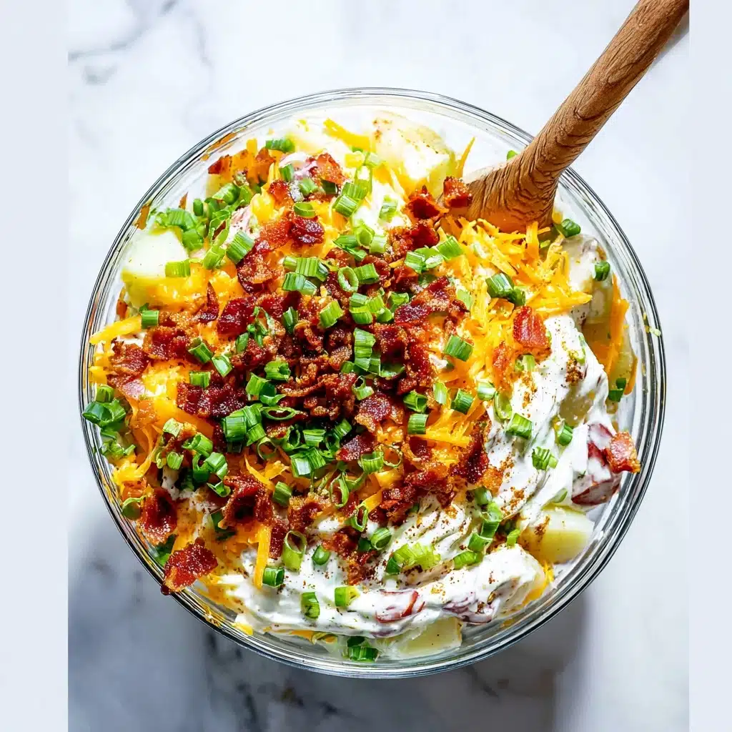 Loaded Baked Potato Salad Recipe - Recipe Image