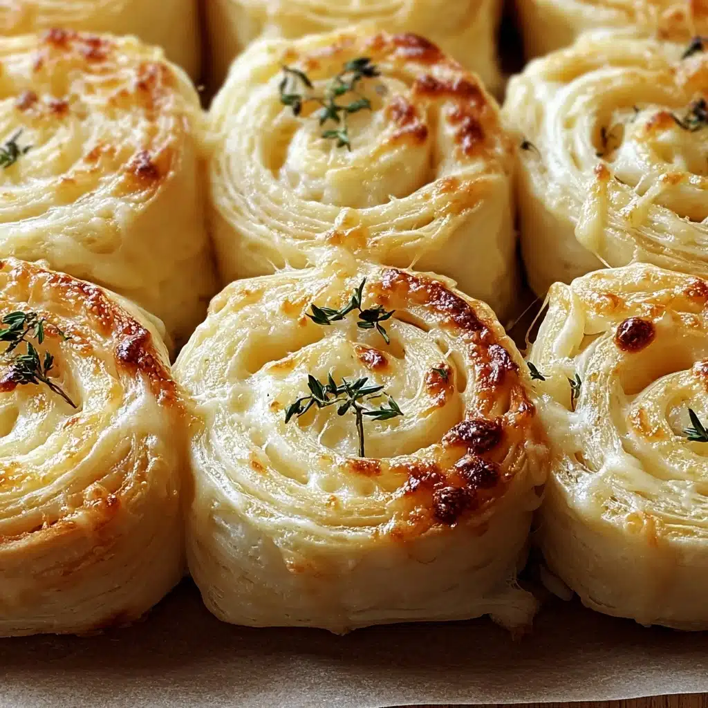 Cheesy Garlic Butter Rollups Recipe - Recipe Image