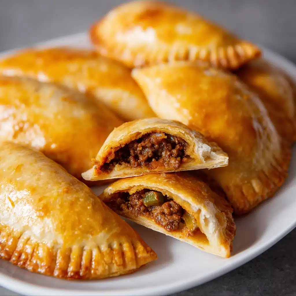 Cheesy Ground Beef Empanadas Recipe - Recipe Image