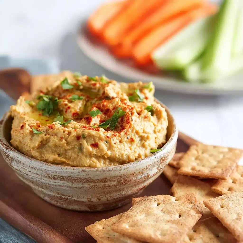 Italian Vegan Hummus Recipe - Recipe Image