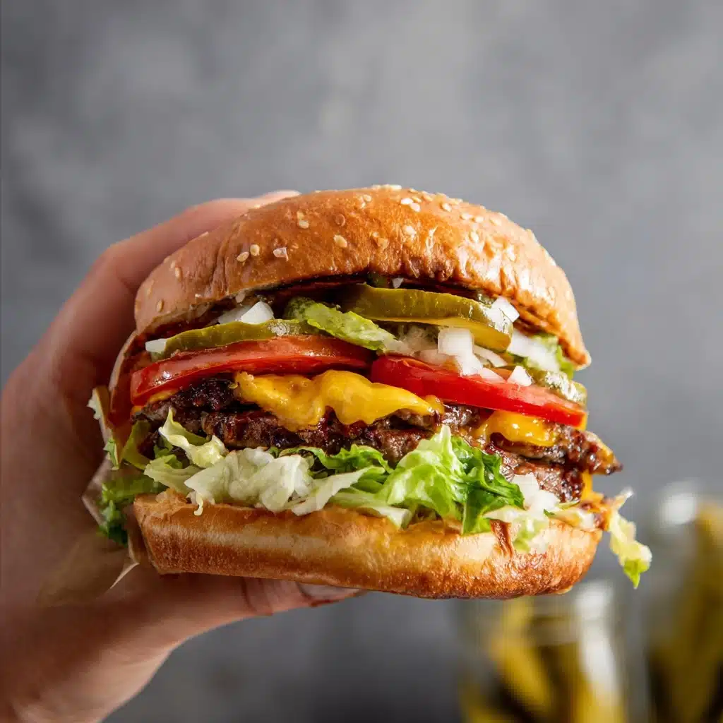 Easy Smash Burger Recipe - Recipe Image