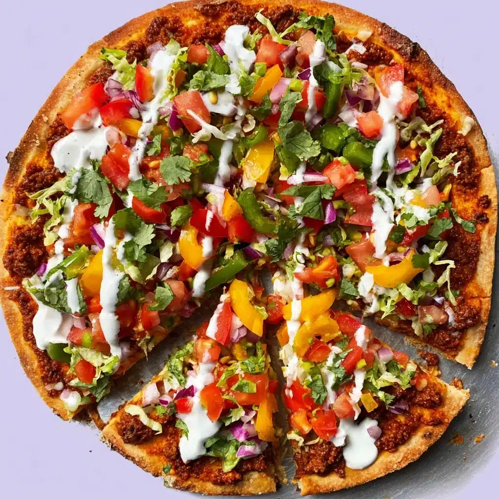 Taco Pizza Recipe - Recipe Image