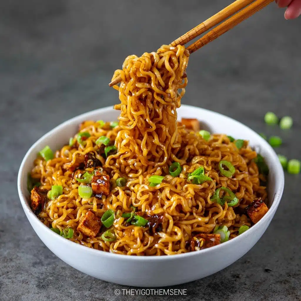 Easy Saucy Ramen Noodles Recipe - Recipe Image