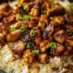 Honey BBQ Chicken Rice Recipe