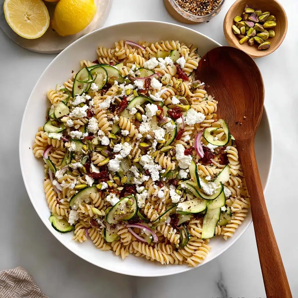 Zucchini Pasta Salad Recipe - Recipe Image