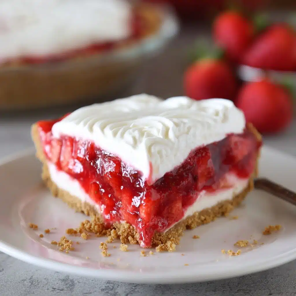 Fresh Strawberry Cream Pie Recipe - Recipe Image