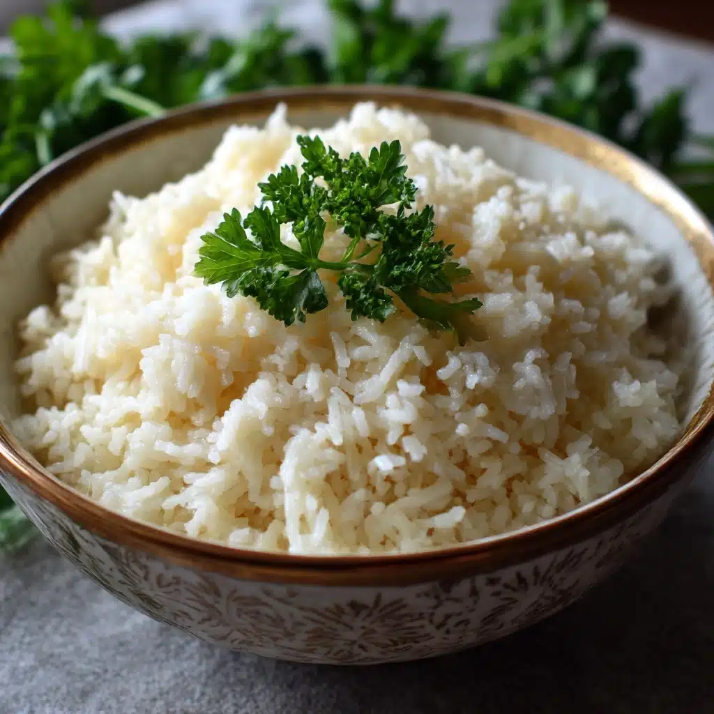 Garlic Parmesan Rice Recipe - Recipe Image