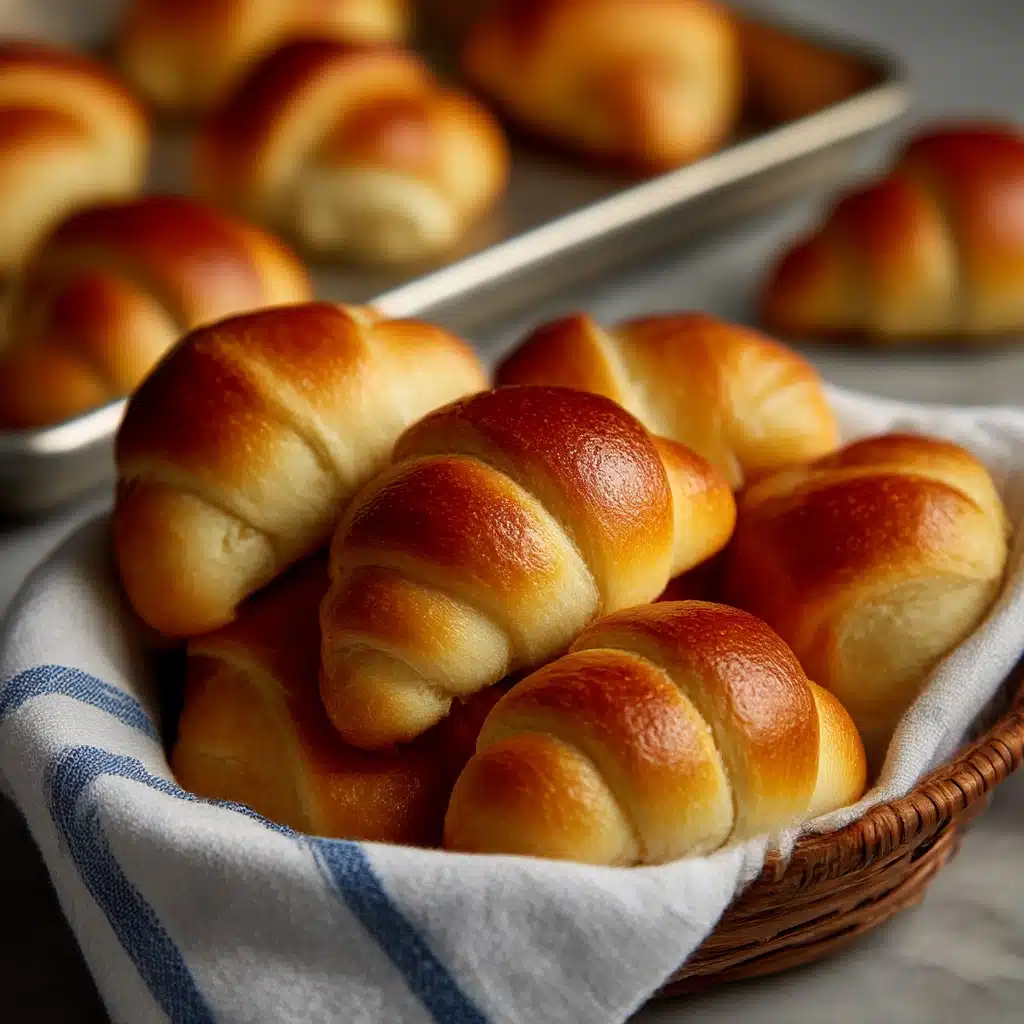 Homemade Crescent Rolls Recipe - Recipe Image