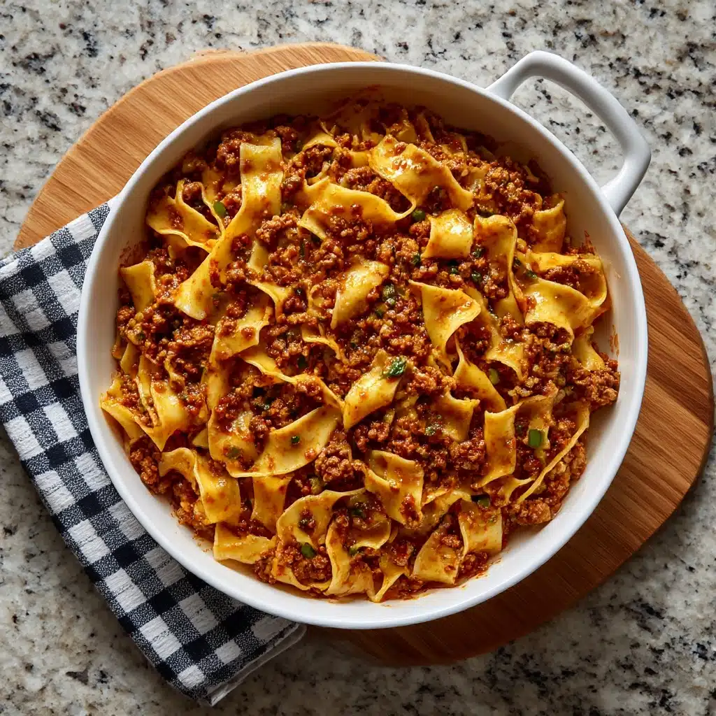 Italian Drunken Noodles Recipe - Recipe Image