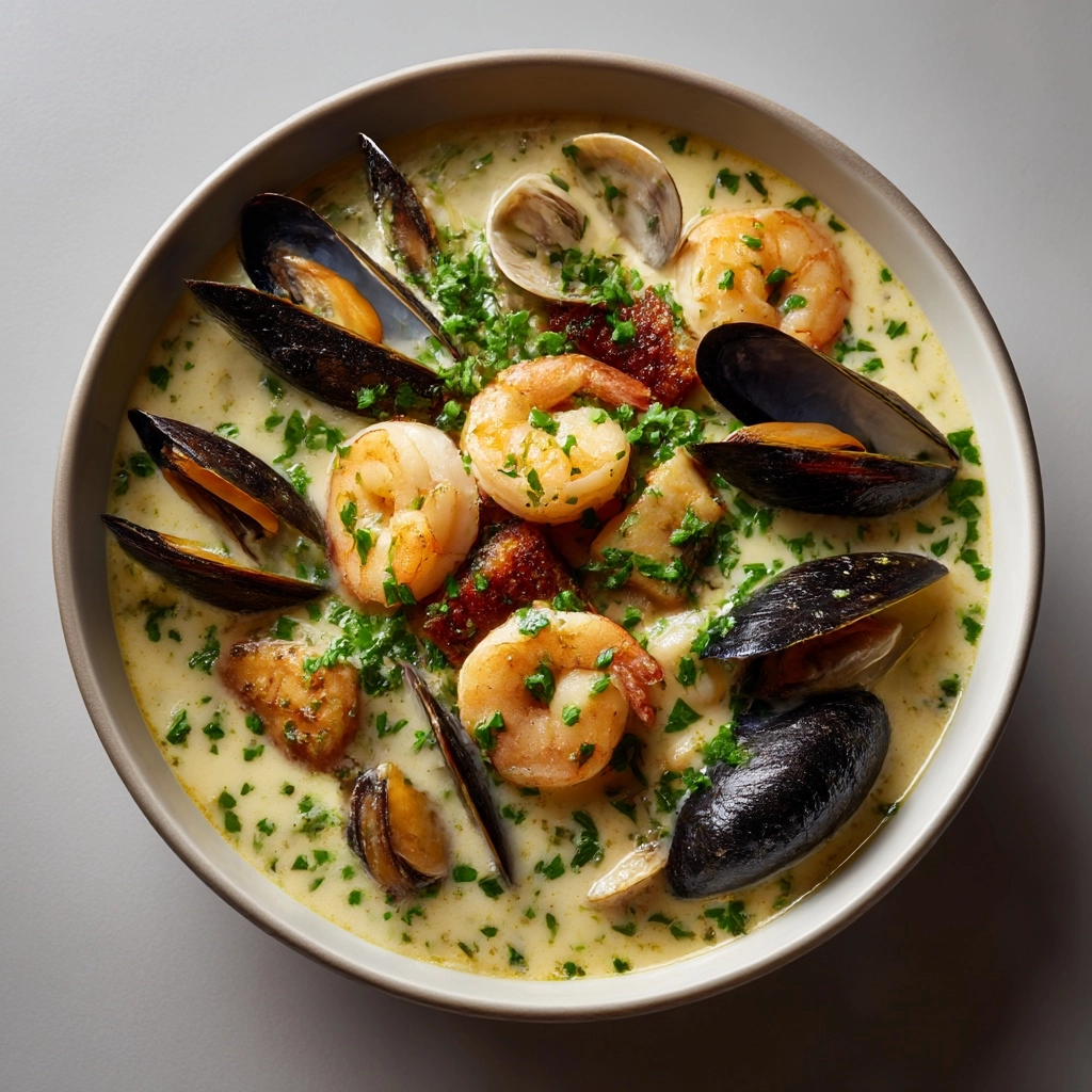 Rustic Seafood Soup Recipe - Recipe Image