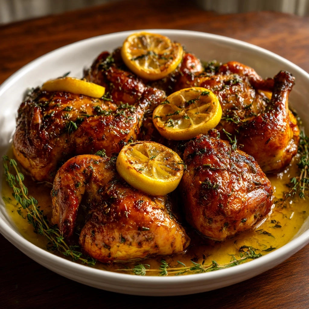 Stuffed Cornish Game Hens Recipe - Recipe Image