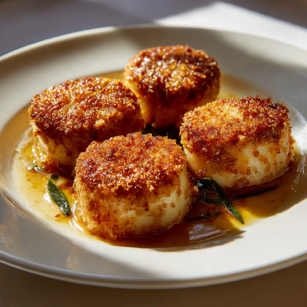 Panko Crusted Sea Scallops Recipe - Recipe Image