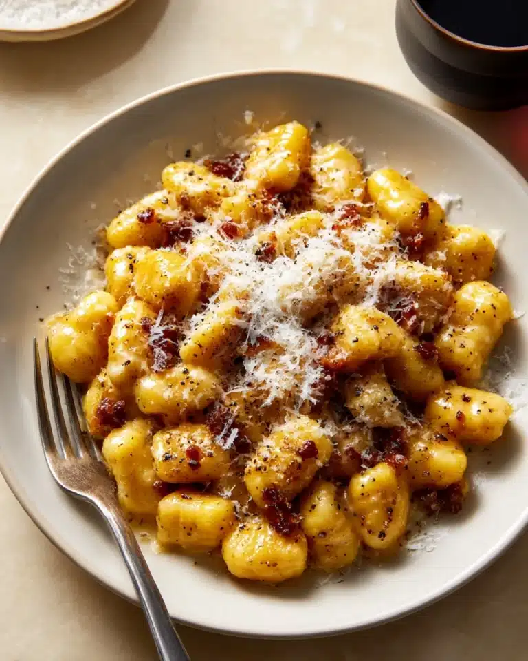 Gnocchi Carbonara Recipe