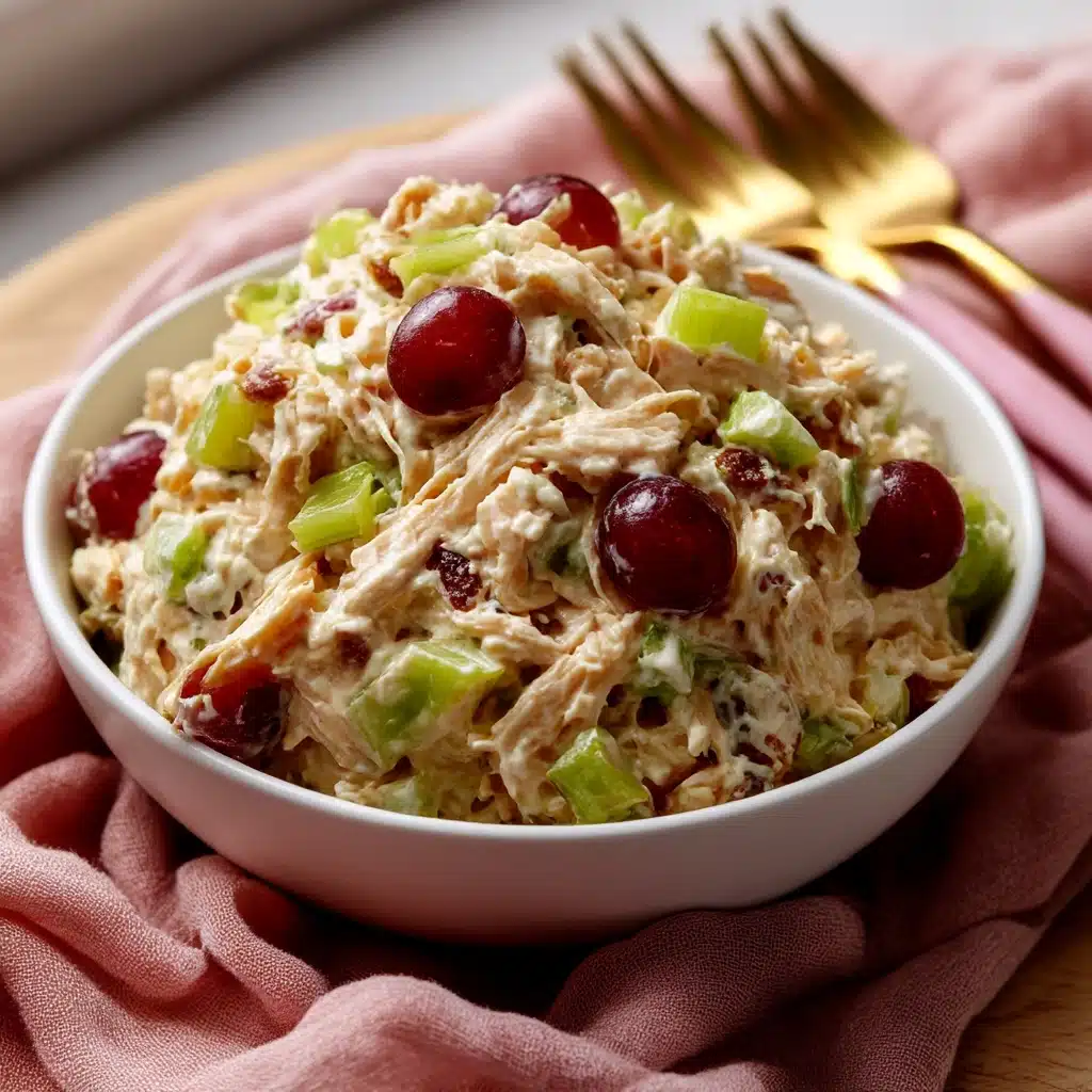 High Protein Chicken Salad Recipe - Recipe Image