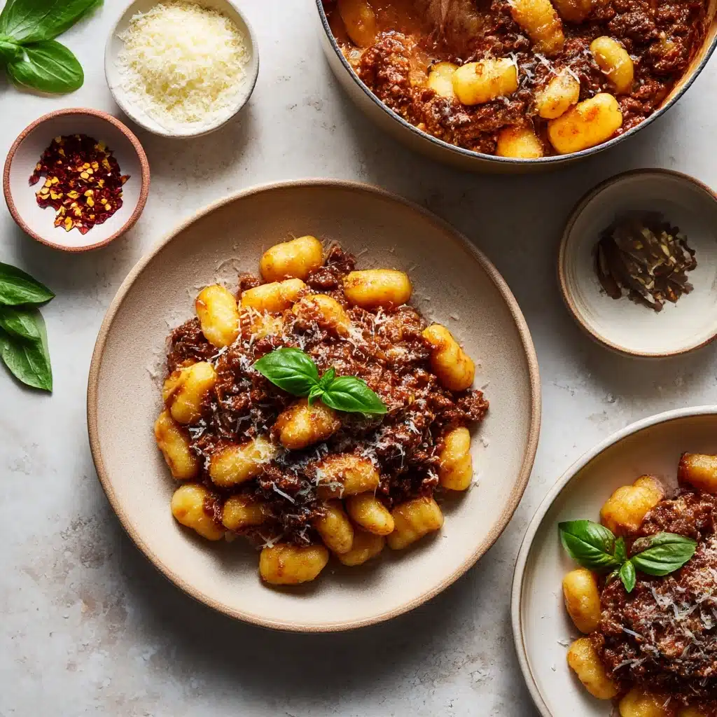 Gnocchi Bolognese Recipe - Recipe Image