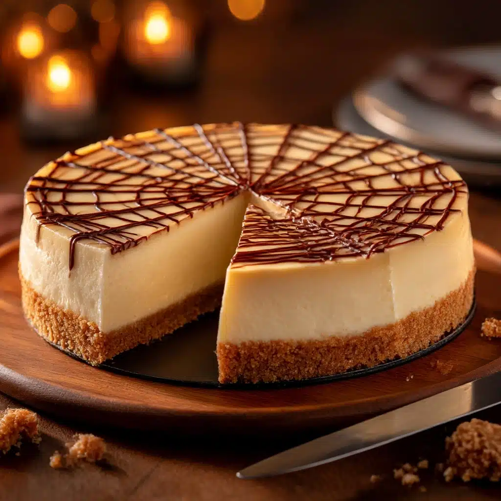 Spiderweb Cheesecake Recipe - Recipe Image