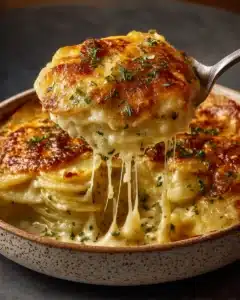 Easy Cheesy Scalloped Potatoes Recipe