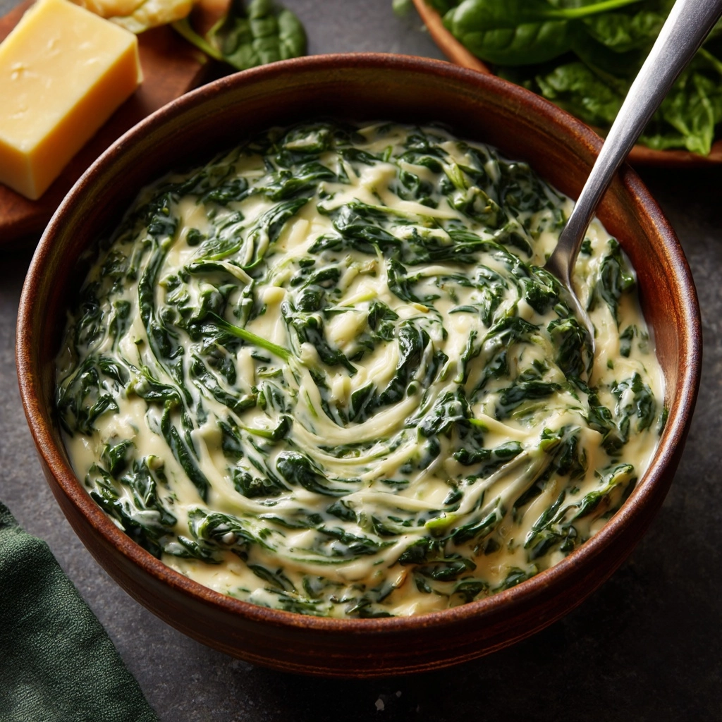 Creamed Spinach Recipe - Recipe Image
