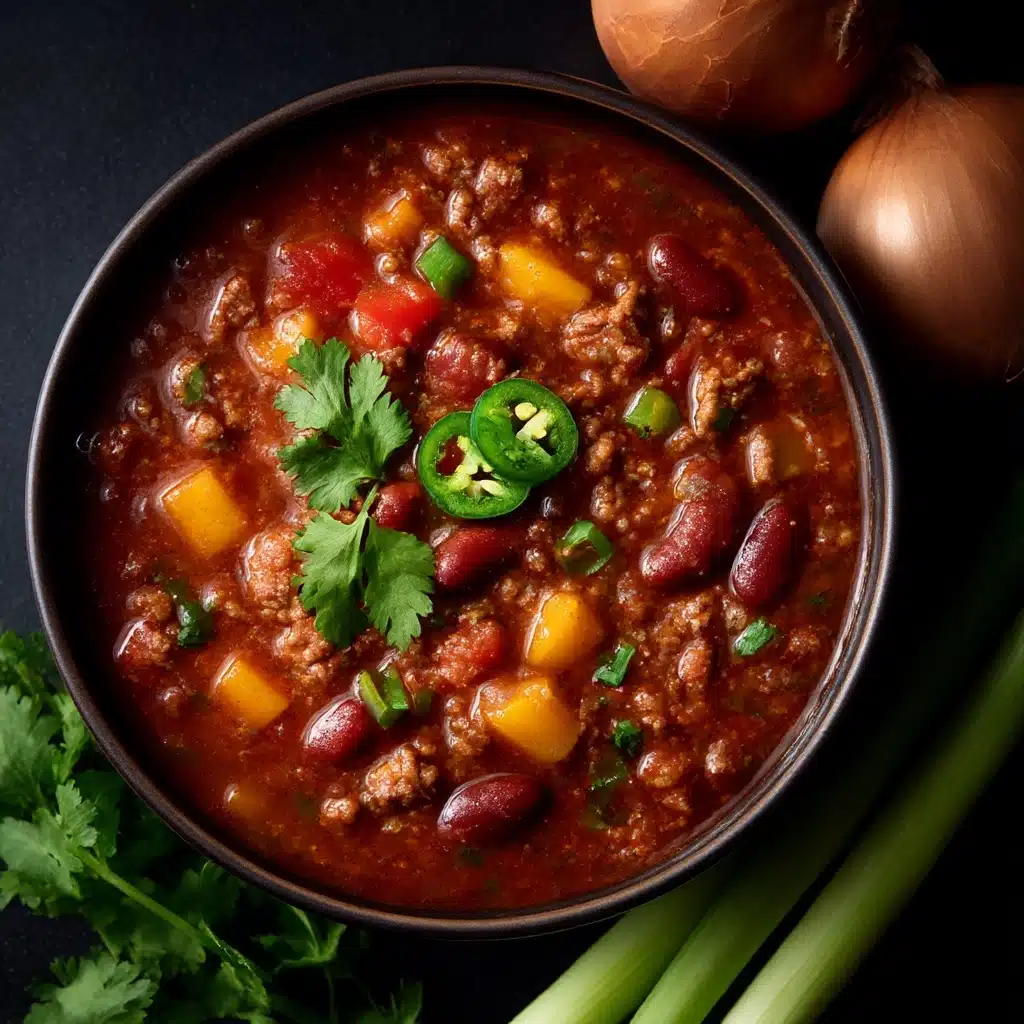 Three Bean Chili Recipe - Recipe Image