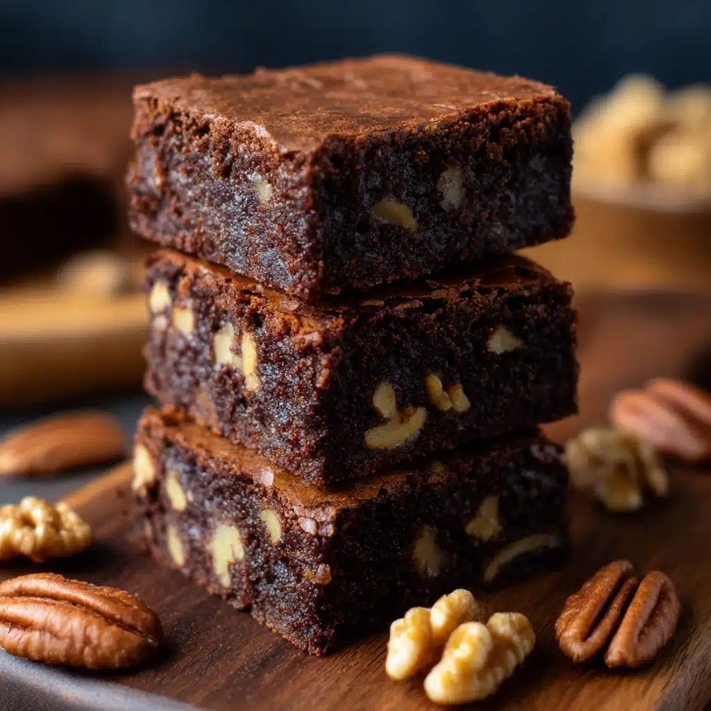 Pecan Brownies Recipe - Recipe Image