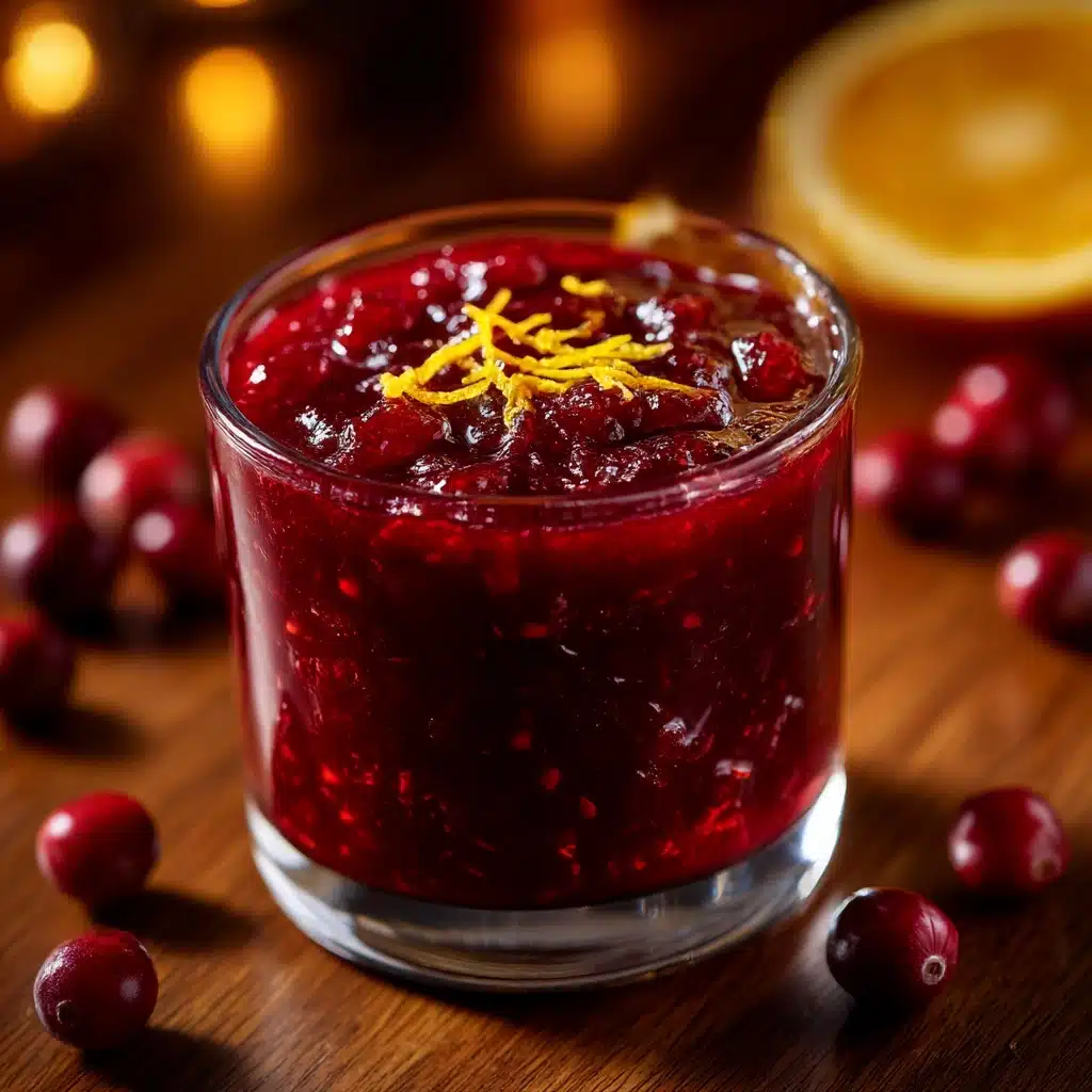 Cranberry-Orange Sauce Recipe - Recipe Image