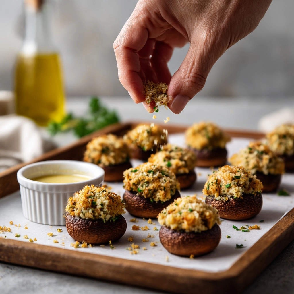 Stuffed Mushrooms Recipe - Recipe Image