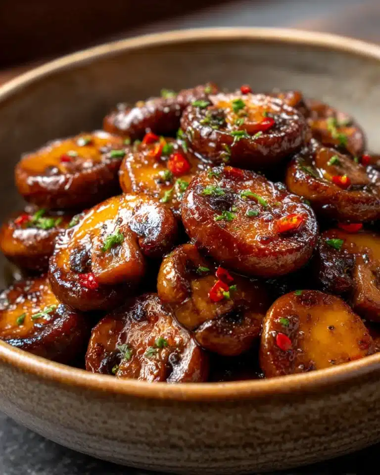 Black Pepper Chicken with Mushrooms Recipe