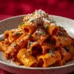 Spicy Basil Rigatoni Recipe